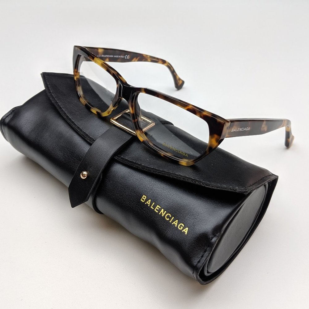 🕶️NEW! Balenciaga BA5073 055 Eyeglasses/ ITALY🕶️ - Picture 3 of 8
